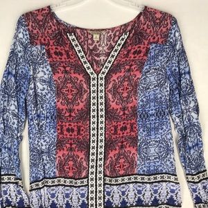 Lucky Brand long sleeve top size medium EUC